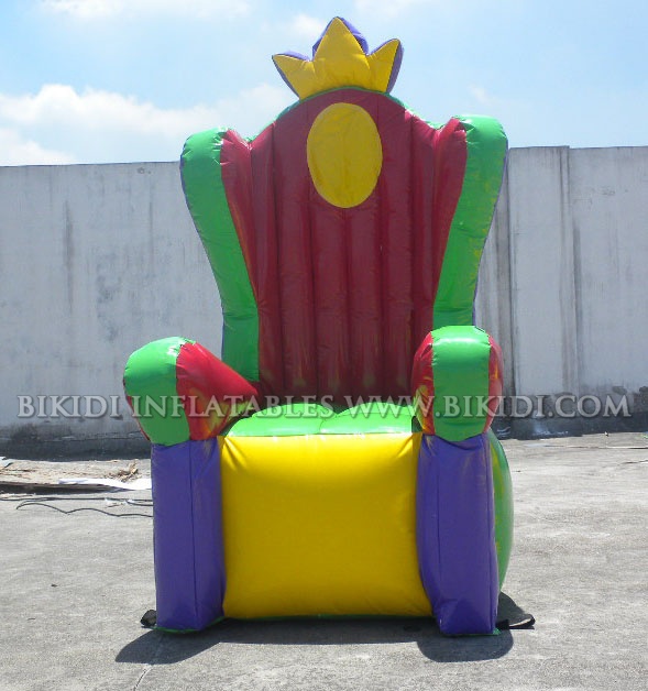 Inflatable Queen/King throne Chair for party event K3026 in
