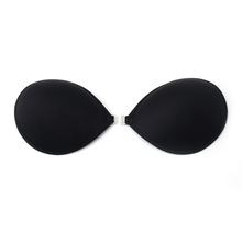 Sexy Women Invisible Strapless Bra Push Up Silicone Bust Front Closure Backless Self Adhesive Gel Size