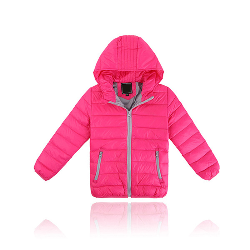 Children Winter Down Jacket for Girls Boys Fashion Hooded Down Coats Jackets Children Outerwear Kids Cotton-padded Clothes CH008