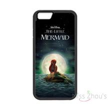 For iphone 4/4s 5/5s 5c SE 6/6s plus ipod touch 4/5/6 back skins mobile cellphone cases cover Ariel little mermaid