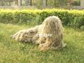 Outdoor New Grass Type Camo Ghillie Suit Sniper Tactical Camouflage Hunting Clothes 5 pieces set Free