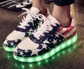 2016 glowing shoes lights up led luminous shoes Man simulation sole led shoes for adults neon