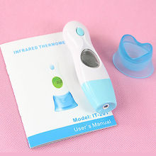 1set Baby Adult Digital 4 in 1 Body Forehead Ear Multifunctional Infrared Thermometer