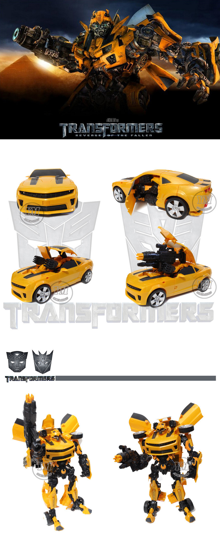 a1 Action Figure toys 42cm robot Bumblebee Robocar car model Toys for children Education brinquedos meninos