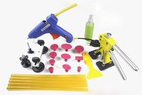 24 pcs High quality Super PDR Paintless Dent Repair Tools Set with Glue Gun Dent Lifter Glue Tabs Bridge