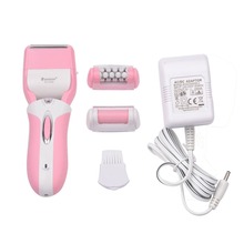 Rechargeable Female Epilator Depilation Bikini Armpit Leg Hair Removal Electric Shaver Razor Women Foot Care Callus Remover -P00