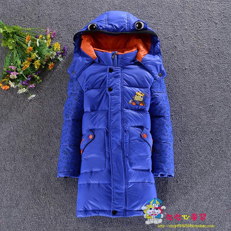 Children's winter jackets baby special clearance Discounted boys in long down jacket down jacket