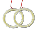 1pair Auto Halo Rings Angel Eye COB Chips Headlight 60 70 80 90 100 110 120