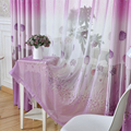 Simplife Tulle Window Translucidus Voile Curtain Elegant Dandelion Flora Voile Drape for Living Room Bedroom Kitchen