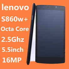 Original Lenovo phone Android S860 w+ 5.5” cecular 3G S860 16MP MTK6592 unlocked cell phone octal core Cheap smartphone outdoor