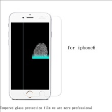 HD Clear Tempered Glass Film For Alppe iPhone 6 6S Plus Screen Protector Protective Film +Tools