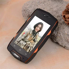 New JEEP V10 2.4 inch MINI Smart Phone Android 4.3 MTK6572 Cell Phone Waterproof Dustproof Shockproof Dual SIM WIFI 3G Mobile