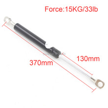 Auto Gas Spring 15Kg / 33 lb Force 130mm Long Stroke Hood Lift Support Auto Gas Spring 370mm Automative Hardware Tools