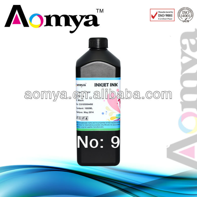 Aomya led UV ink can print on everything omnipotent ink 10x1000ml
