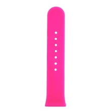 Pink Band 38mm Silicone Separated Watchband Replacement for Apple Watch
