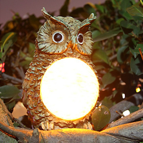 Compra bird solar lights for garden decoration online al por mayor ... Décor Jardines patio
