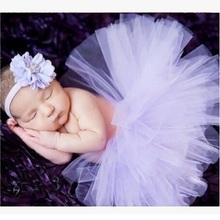 New baby tutu skirt photography prop and hair accessories Kids solid clothings Fashion toddle chiffon ball