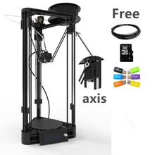 3D Printer DIY Kit Injection Kossel Mini 3D Printer Axis Smooth Rail Auto Level 3D Printer