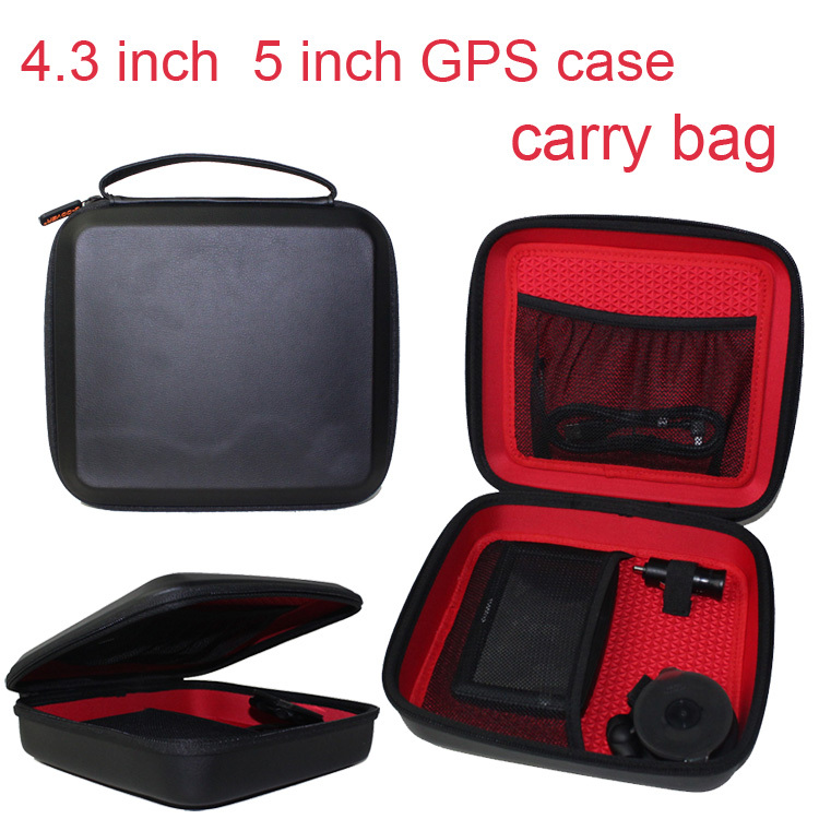 Free shipping waterproof gps case 5 inch.TomTom gps case 5'', carry bag