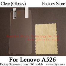 Clear Glossy LCD Screen Protector Guard Cover Protective Film Shield For Lenovo A526 / Lenovo A526i