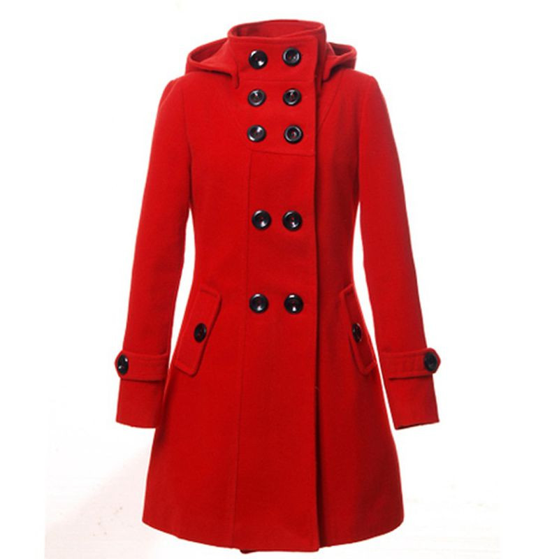 women winter wool coat