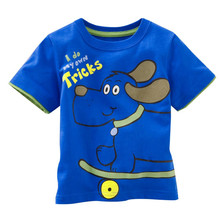 New Arrival Children T shirt boys Tees Short sleeve shirts Summer Kids Tops Cartoon Baby Boy