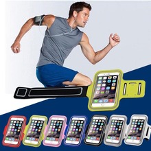 Спорт повязки чехол для iphone 6 6 S чехол для Samsung Galaxy премьер-страусовых S3 S4 S5 S6 край Huawei P8 облегченная коке Fundas