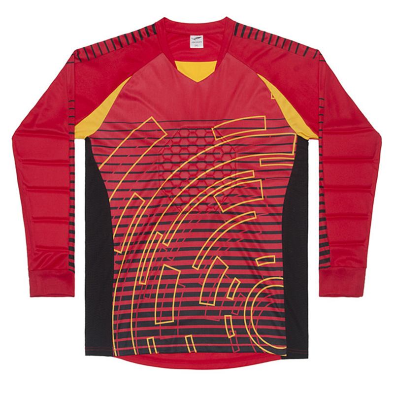 padded football shirt long sleeve