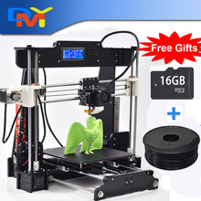 2015 New Upgraded Quality High Precision Reprap Prusa I3 -X DIY Full Acrylic 3d Printer Kits Free LCD