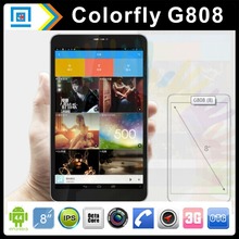 Original Colorfly G808 3G 8 1280 800 IPS Octa Core MT8392 Dual SIM GSM WCDMA 1GB
