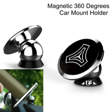 Magnetic 360 Degrees Car Mount Kit Holder Steelie Magnet Mount Car Dashboard Stand mini Phone Holder
