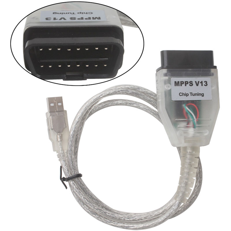 Smps MPPS V13.02 OBD2 K  -flasher      OBD2 MPPS    +  