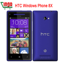 Free shiping Original HTC 8X Windows Phone Unlocked Dual-core 1.5GHz 16GB Win8 OS 8MP 4.3″ 1280x720px Refurbished
