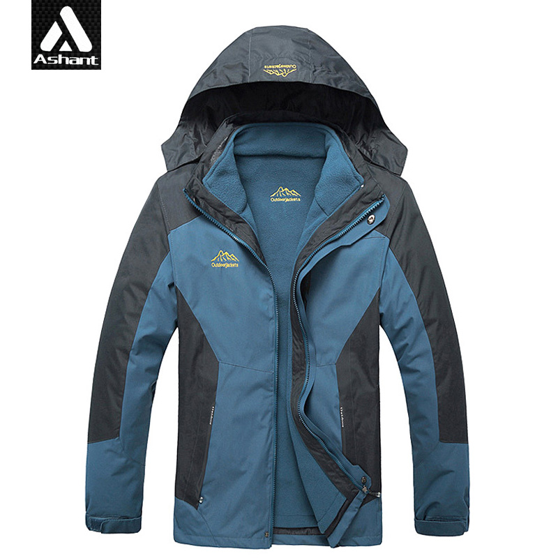Men's Warm Windbreaker Plus Size 4XL 5XL 6XL 2016 Man Outdoors Hooded Fleece Jackets For Deep Winter -30