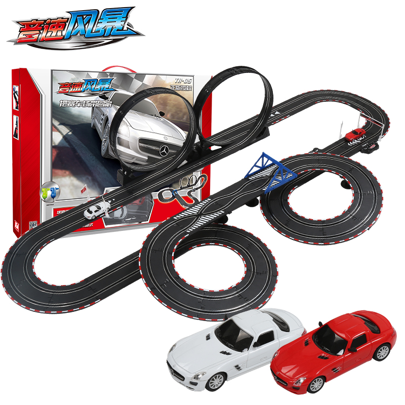 electric race track toy