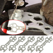 5 unids las nuevas ventas calientes de 15 en 1 herramienta de reparación de bicicletas ciclo de la plana llave hexagonal llave 10XS