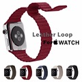 Magnetic Leather Loop For Apple Watch band Strap Fitness 42mm 38mm for iWatch Band Sport Edition