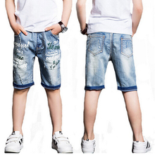 2016 Hot Summer Fashion Design Denim Shorts Kids Shorts Pants Boys Casual Jeans Shorts Children’s Clothing Big Boy Shorts