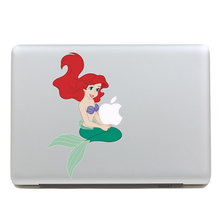Removable DIY Avery waterproof fashion lovely mermaid tablet sticker and laptop computer sticker for macbook Pro 15,170*270mm