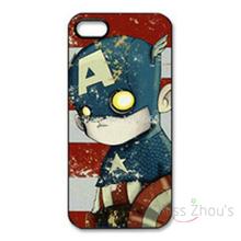 For iphone 4/4s 5/5s 5c SE 6/6s 7 plus ipod touch 4/5/6 back skins mobile cellphone cases cover Despicable Me Captain America