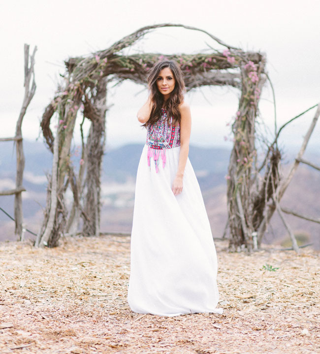 white dress