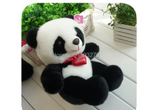 stuffed animal 30cm panda plush toy  i love you red heart panda soft doll gift  w3153