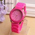CocoShine A 923 Unisex Silicone Rubber Jelly Gel Quartz Analog Sports Women Wrist Watch