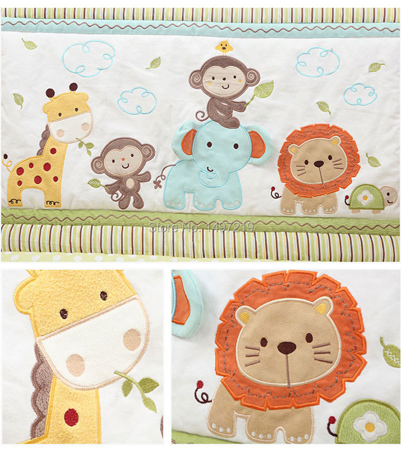 PH291 animal world cot bumpers (2)