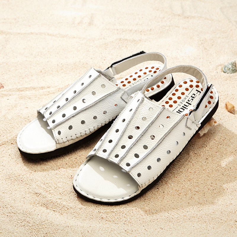 White Sandals Men Promotion-Shop For Promotional White Sandals Men On ...