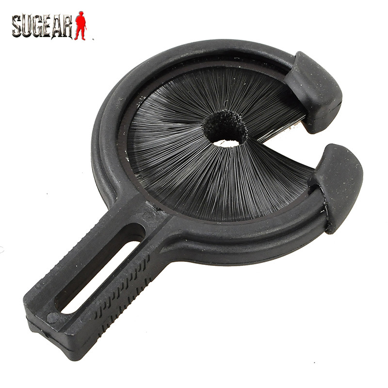 High quality Black Medium Size Rated 5 0 Bow Arrow Rest Whisker Biscuit Arrow Replacement Brush