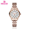 New Fashion Luxury Brand Women Dress Watch Quartz Bracelet Rose Gold Silver Watch KW1454 Waterproof Relogio