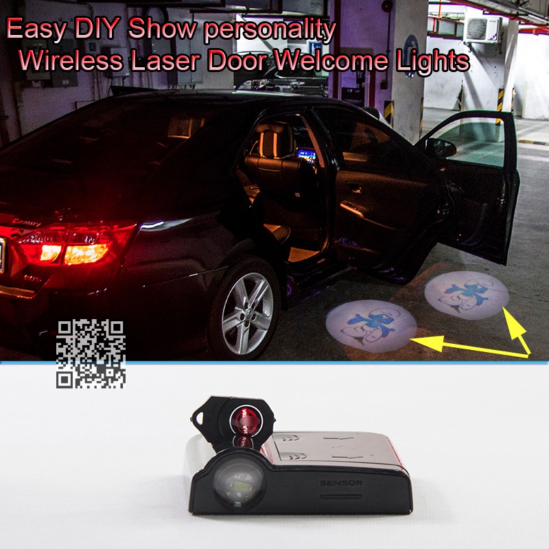 WiFi Laser Guest Welcome Light Of Nissan Murano Z51 figure