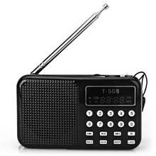 New Mini Portable Speaker With LED Display Screen FM Radio With USB 2.0 Cable Support TF Card