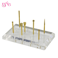 1piece Transparent Color Exhibition Stand Displayer Nail Drill Bit Holder Professional Nail Manicure Tools